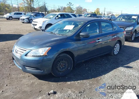 2015 Nissan Sentra Sv из США, поврежденный, VIN 3N1AB7AP6FL678480